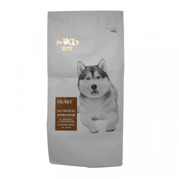 Pet food packaging