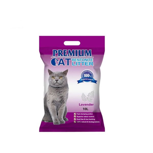 Custom Colorful Plastic Cat Litter Packaging Bag