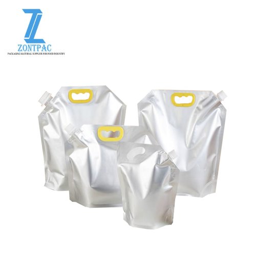 Wholesale Spout Pouch Package Al Foil Liquid Food Packaging