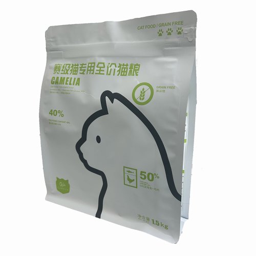 High Quality Custom Flexible Gravure Printing Dry Pet Food Pet Snacks Zipper Plastic Packaging Bag